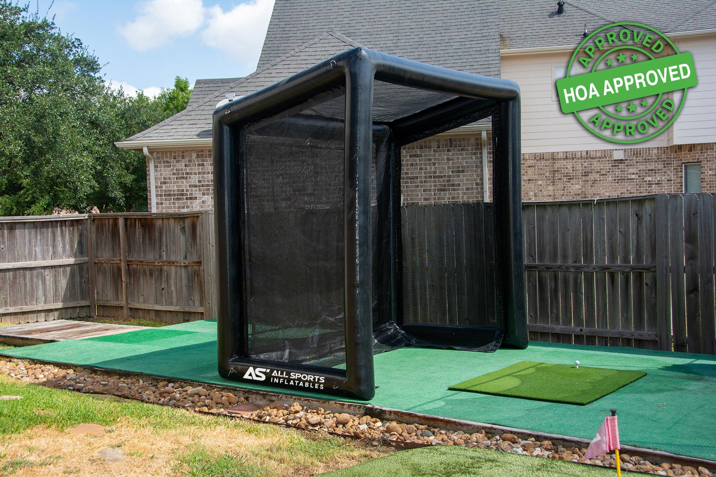 Inflatable Golf Hitting Bay - 10x6