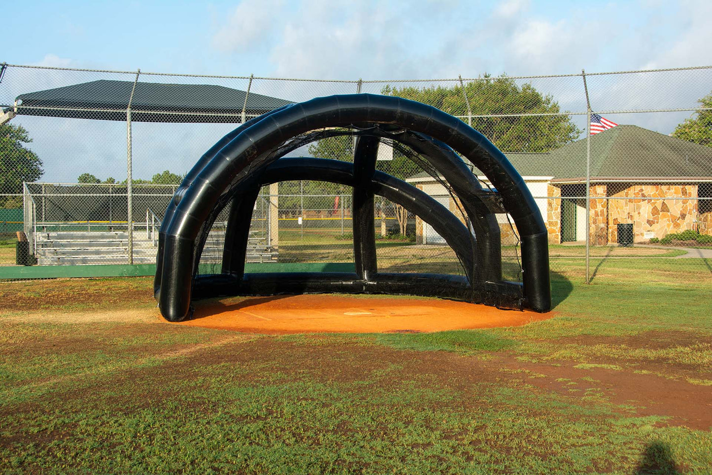 Inflatable Turtle Backstop