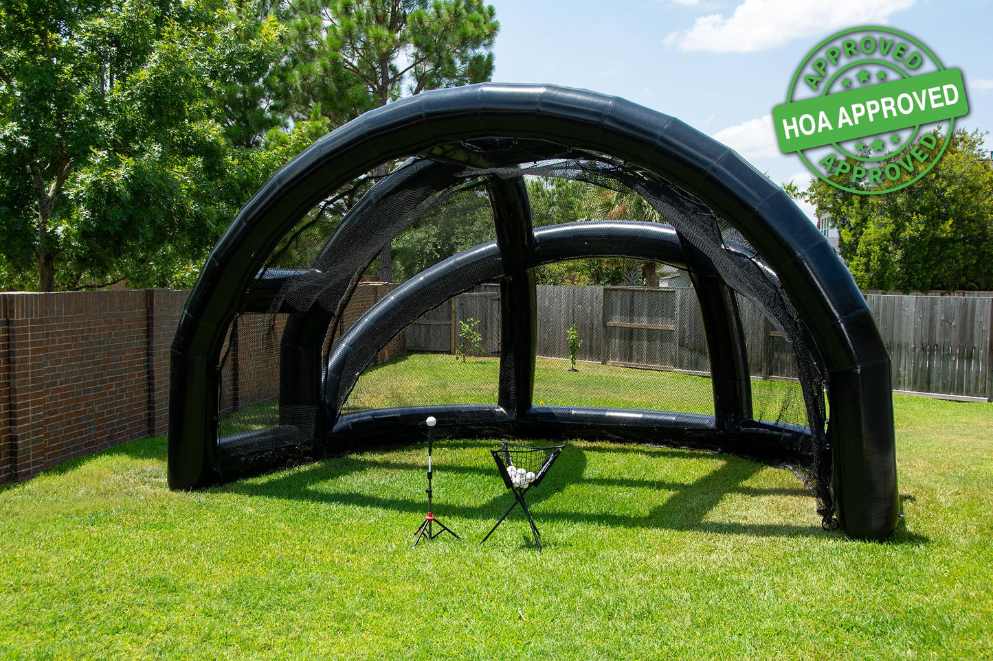 Inflatable Turtle Backstop