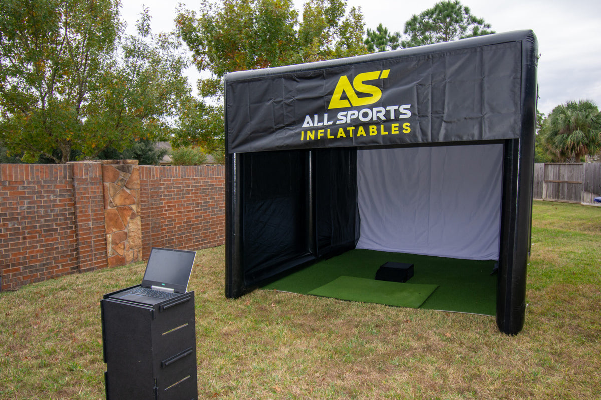 Inflatable Golf Simulator Enclosure – 12×16 – All Sports Inflatables