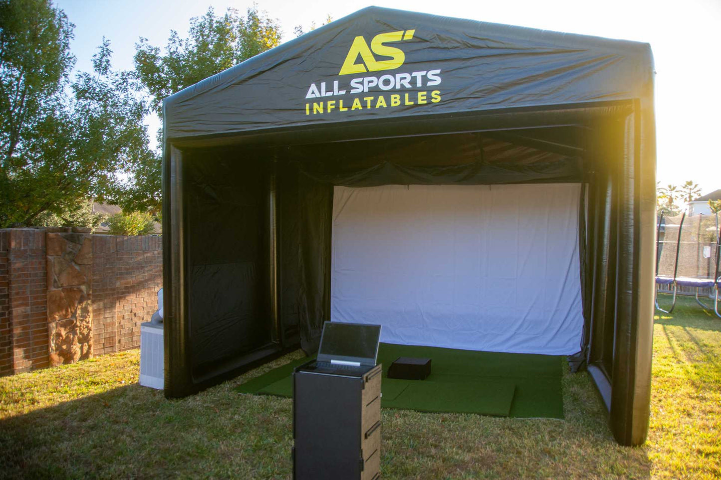 Inflatable Golf Simulator Enclosure - 16x16