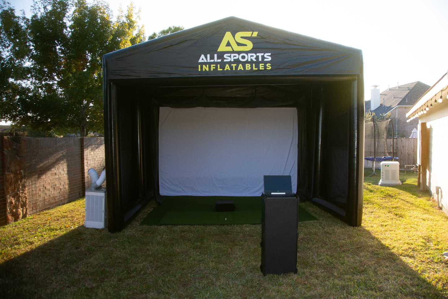 Inflatable Golf Simulator Enclosure - 16x16