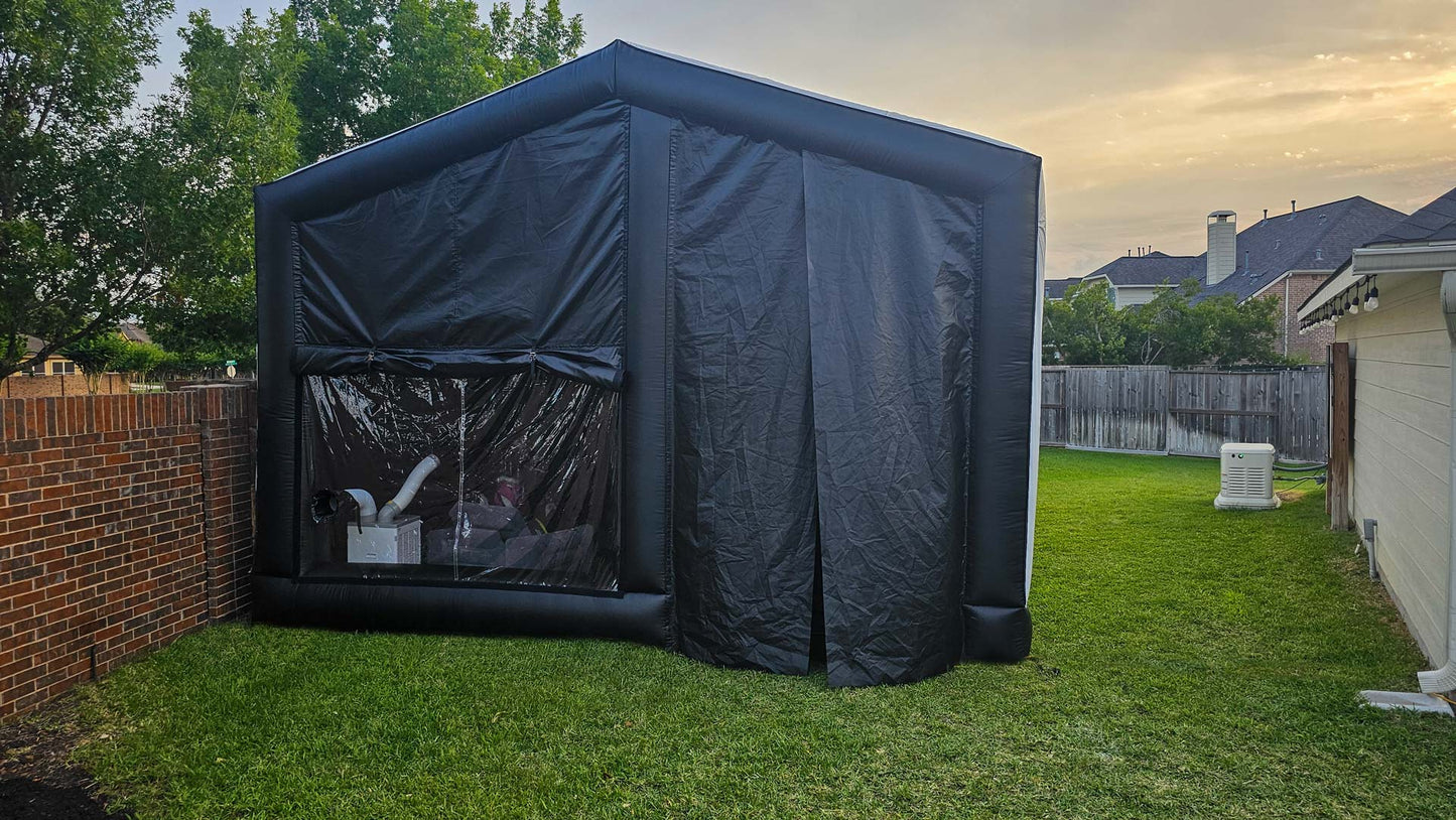 Inflatable Golf Simulator Enclosure – 18×30