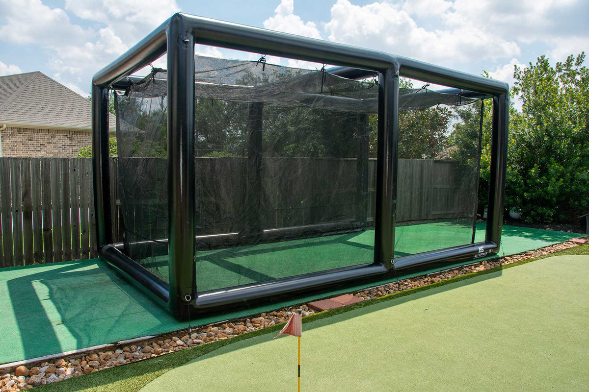 Inflatable Golf Ranges Inflatable Golf Hitting Cage - 12x20 – All Sports Inflatables