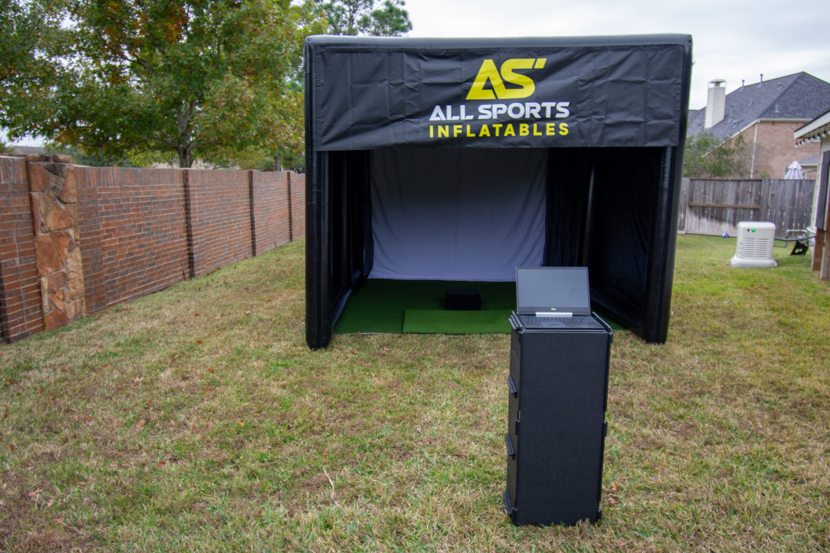 Inflatable Computer Large Laptop & Launch Monitor Cabinet – All Sports Inflatables