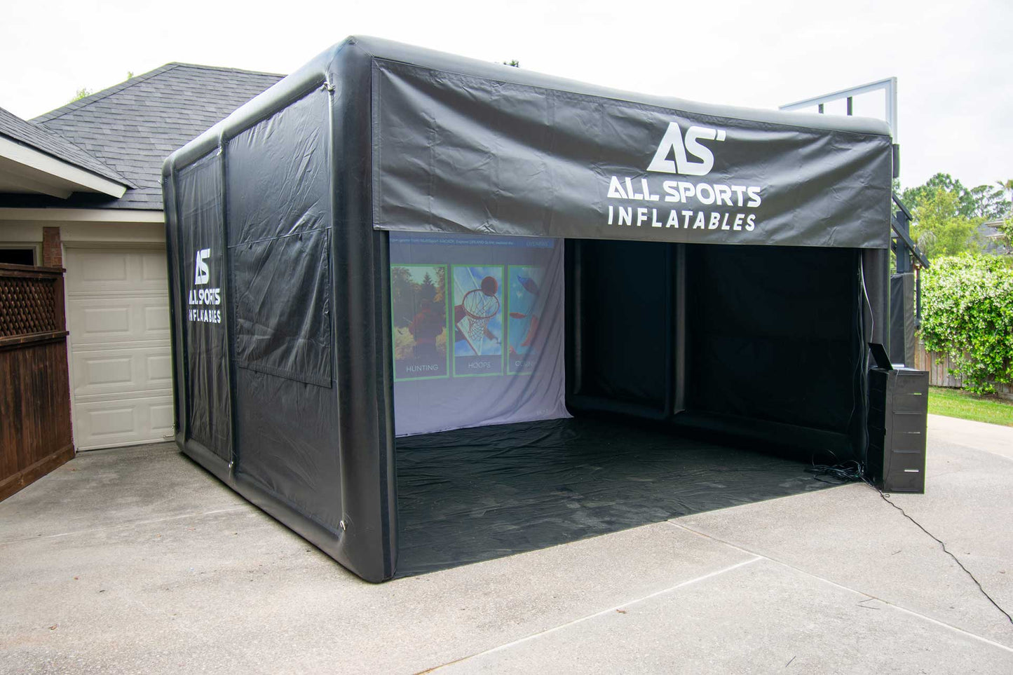 Inflatable MultiSport Simulator Enclosure