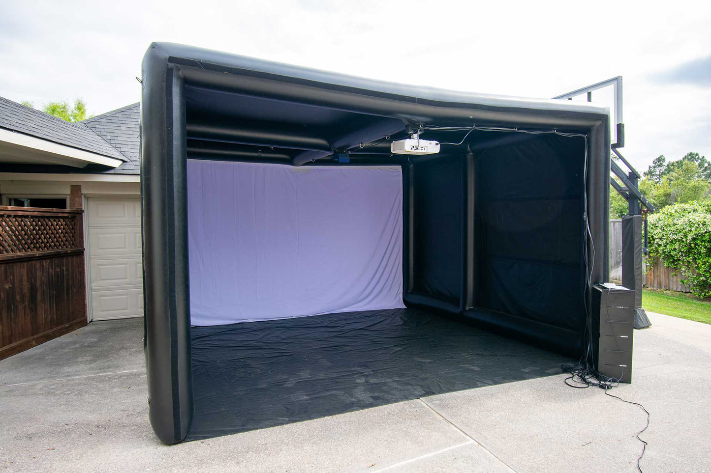 Inflatable MultiSport Simulator Enclosure