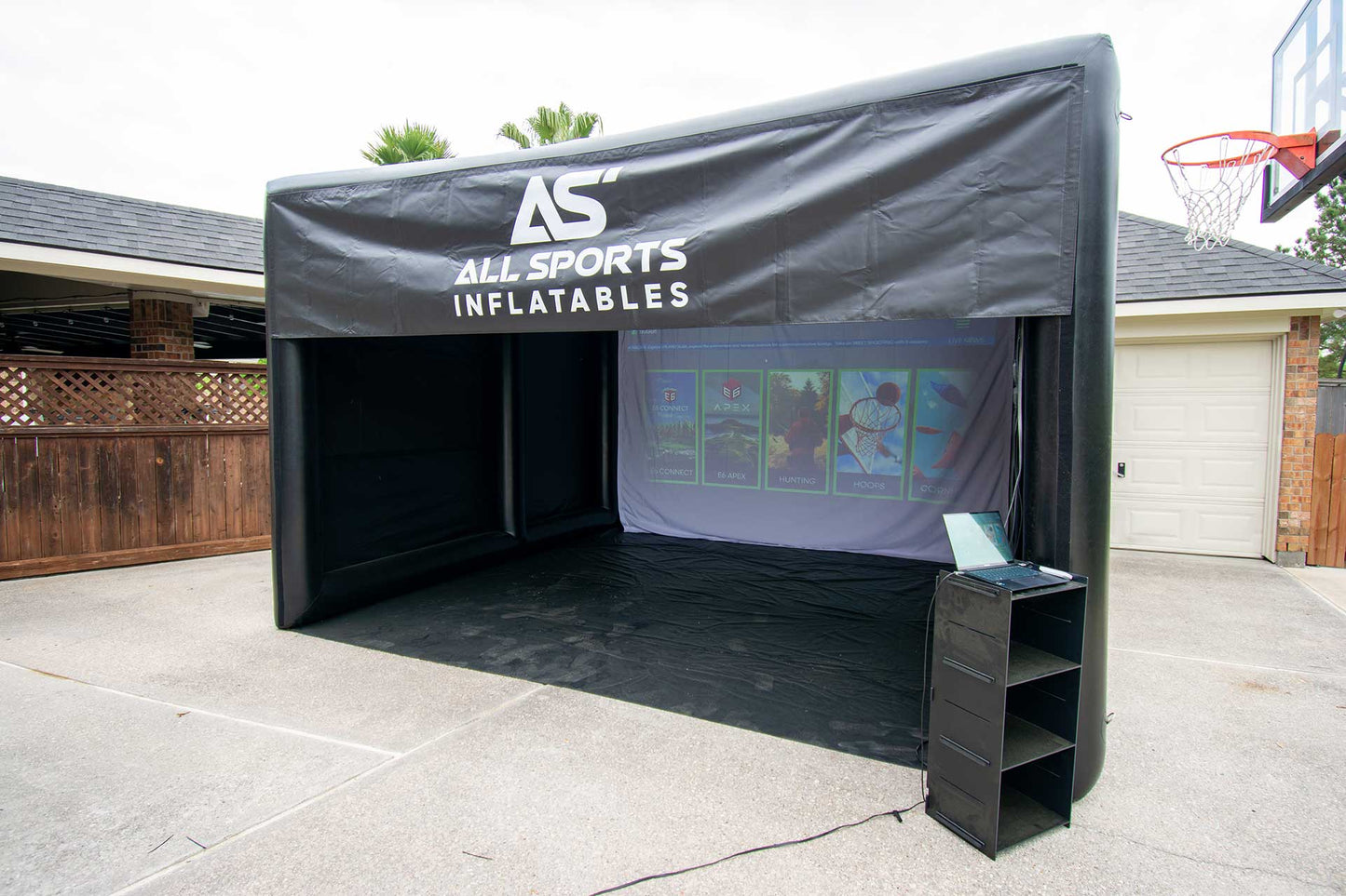 Inflatable MultiSport Simulator Enclosure
