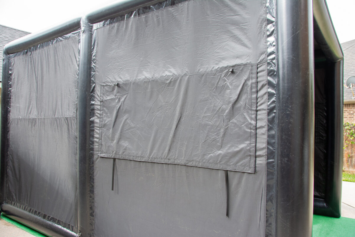 Inflatable Golf Simulator Enclosure All Sports Inflatables