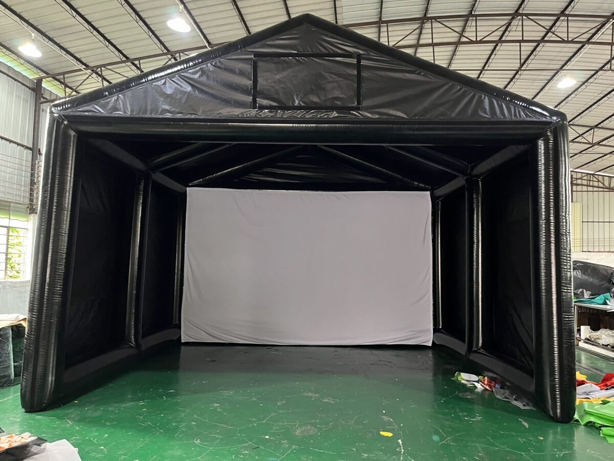 Inflatable Golf Simulator Enclosures Inflatable Golf Nets