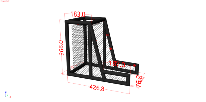 Custom Order - Brian Hedstrom - Golf Hitting Cage