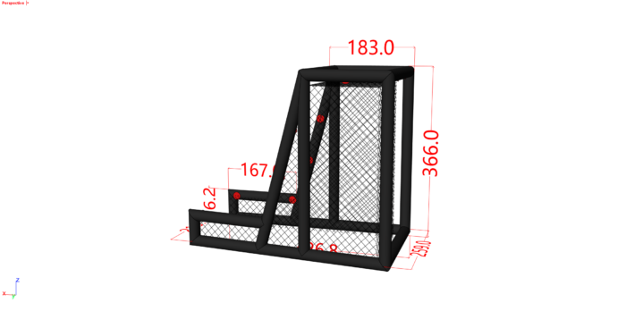 Custom Order - Brian Hedstrom - Golf Hitting Cage - Image 2
