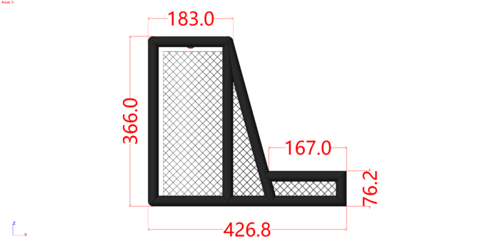 Custom Order - Brian Hedstrom - Golf Hitting Cage - Image 4