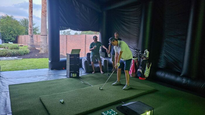 Inflatable Golf Simulator Enclosure - 18x30 - Image 9